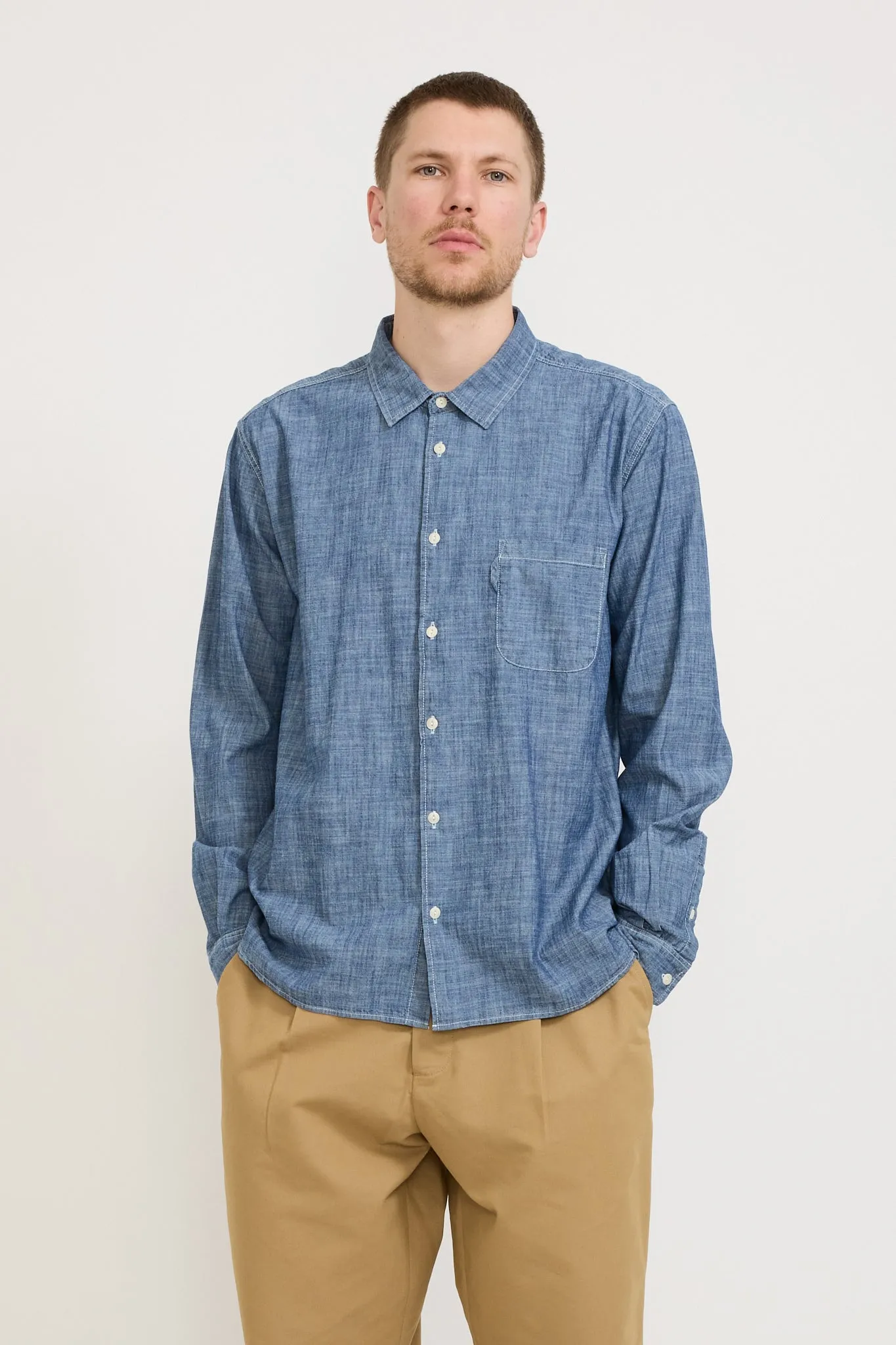 Curtis Shirt Light Indigo