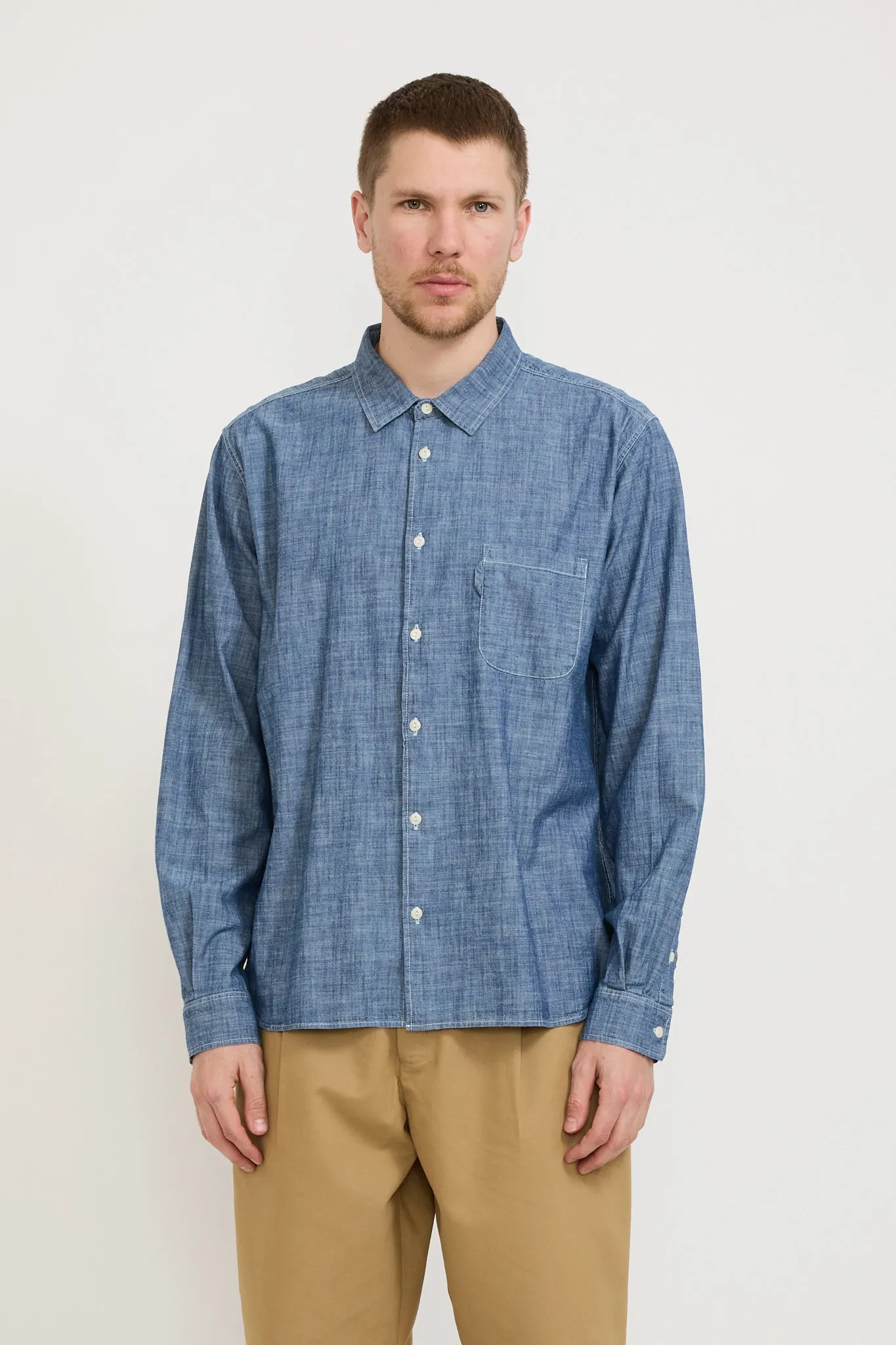 Curtis Shirt Light Indigo