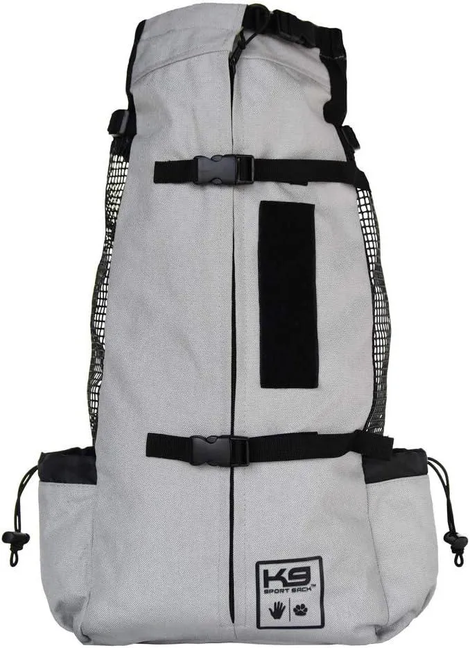 K9 Sports Sack | Air 2 Dog Backpack | 4 Sizes | Grey