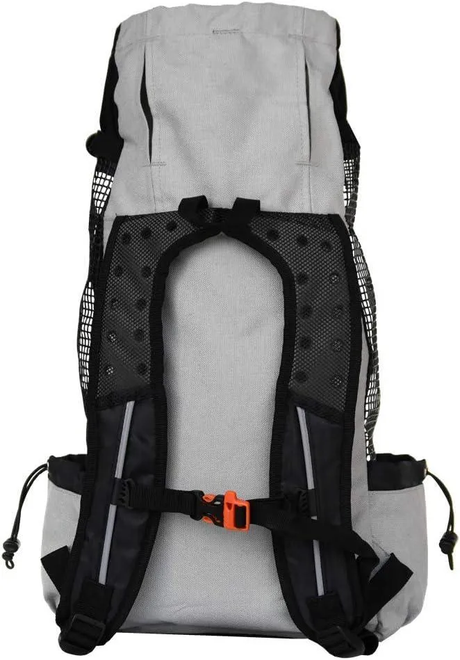 K9 Sports Sack | Air 2 Dog Backpack | 4 Sizes | Grey