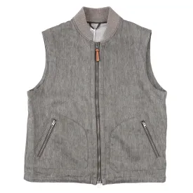 Manto Pure Linen Outerwear Vest