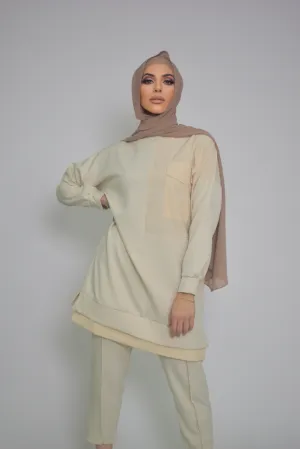 Razan Pocket Top and Pants Set