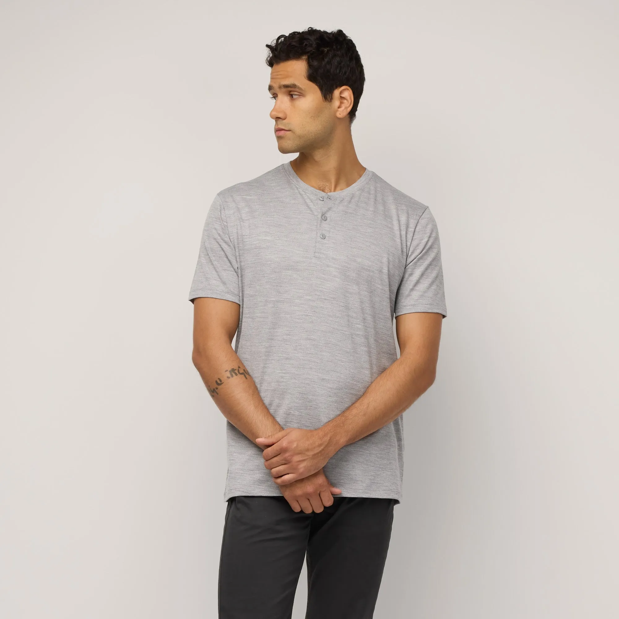 Signature Short Sleeve Henley