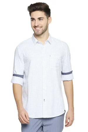 Slim Fit Grindle Checks Shirt