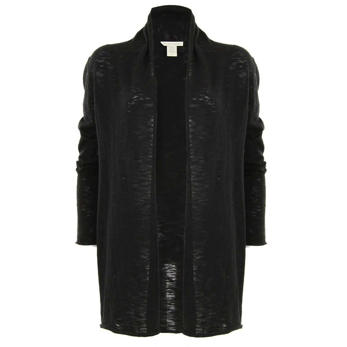 Slub Cardigan - Black