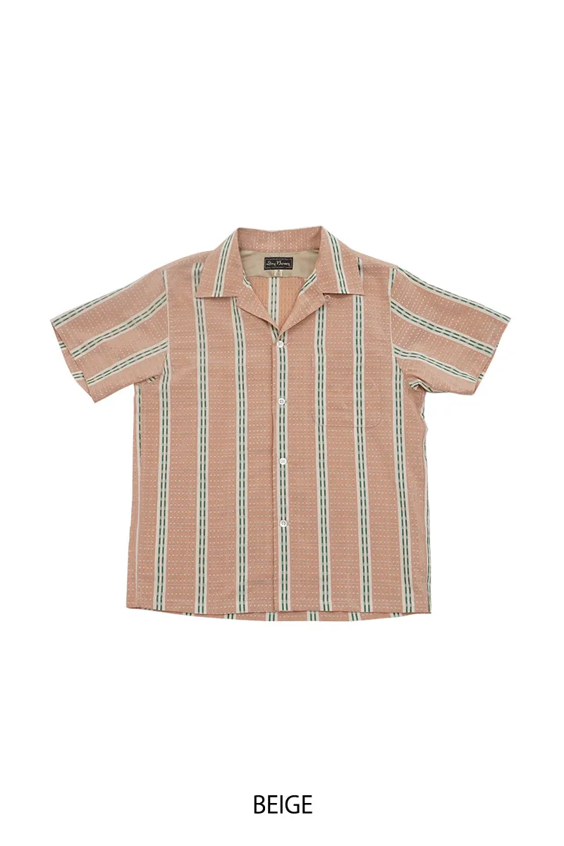 S/S Open Shirt “Chambray Dobby”