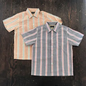 S/S Open Shirt “Chambray Dobby”