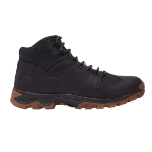 Timberland Men's Mt. Maddsen Mid Lace-Up Hiking Boot Shoes - Black / Full Grain