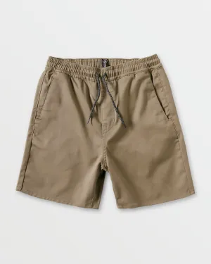 Toddler Boys Frickin Elastic Waist Shorts - Khaki