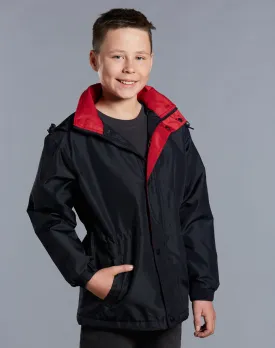 Winning Spirit Kids Stadium Outerwear Contrast Jacket (JK01K)